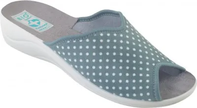 Produktbild von Damenhausschuhe ADANEX Silvia 28032 Grau