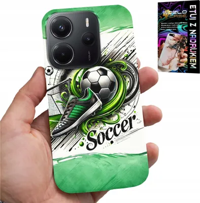 Produktbild von Hülle Für Xiaomi Note 14 4G - Fussball, Fussballhülle + Glas