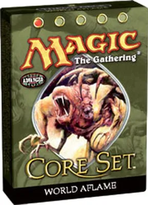 Zdjęcie produktu dla Magic: The Gathering Ninth Edition: World Aflame Theme Deck