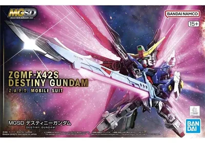 Obrázek produktu pro Gundam SEED Destiny, modelový kit ZGMF-X42S Destiny Gundam, série MGSD