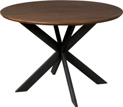 Produktbild von Starfurn - Eichen-Esstisch Ferris | Rund 110 cm | Braun