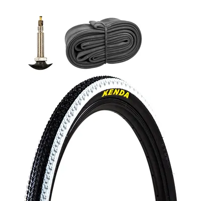 Produktbild von Kenda Fahrradreifen für Mountainbike Fahrrad 1 Reifen schwarz 27,5 x 2,40"