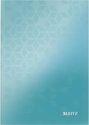 Produktbild von Leitz 46271051, Blau, A5, 80 Blätter, 80 g/m², Hardcover
