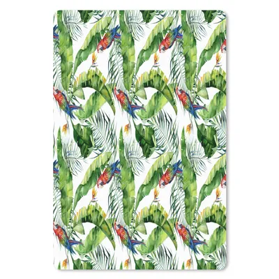 Produktbild von MuchoWow® Mauspad Mousepad Blumen - Paradiesvogelpflanze - Papagei 18x27 cm - Mousepads - Maus Mat - Pad - Mausunterlage