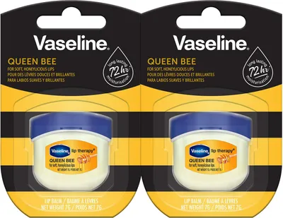 Produktbild von Vaseline Lip Therapy 7G Queen Bee | Pflegender Lippenbalsam für optimale Feuchtigkeit mit Honig |  (Queen Bee (2er Pack))