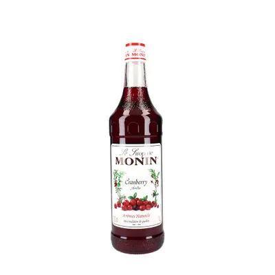 Produktbild von Monin Cranberry Sirup mit natürlichen Aromen 1000ml