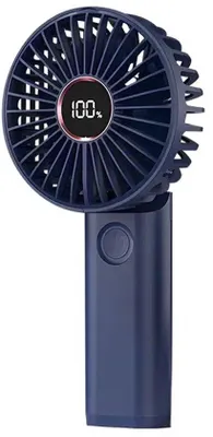 Produktbild von Mini USB-Ladbare Ventilator mit 3600mAh Akku, kleinem Display, für Zuhause, Büro, unterwegs