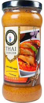 Image de Thai Dancer sauce au curry rouge pour curry rouge thaïlandais 335ml