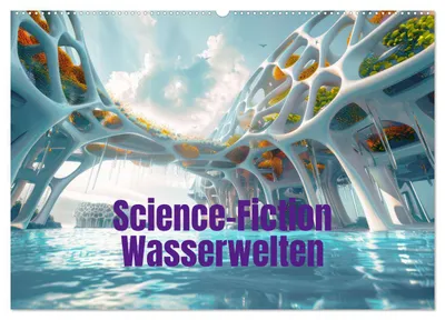 Produktbild von Science-Fiction Wasserwelten (Wandkalender 2027 DIN A2 quer), CALVENDO Monatskalender