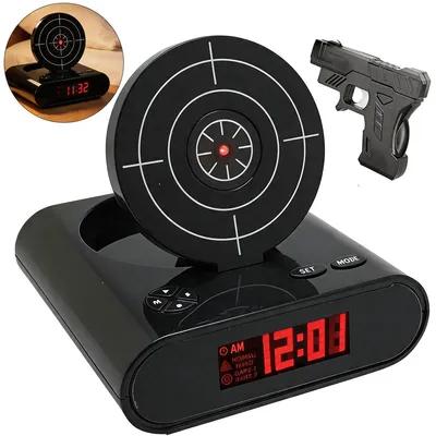 Produktbild von Interaktiver Spiel Wecker mit LED Display, digitaler Alarm mit Zielspiel, Anti-Snooze Funktion, für Kinder & Erwachsene, Geschenkidee, Schlafzimmer & Büro