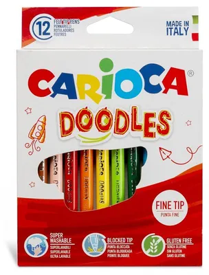 Imagen del producto de Fixy CARIOCA, set de 12 rotuladores