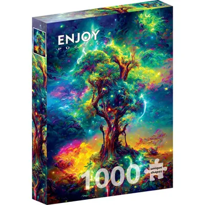 Zdjęcie produktu dla Puzzle 1000 elementów Enjoy – Kosmiczne Drzewo Życia