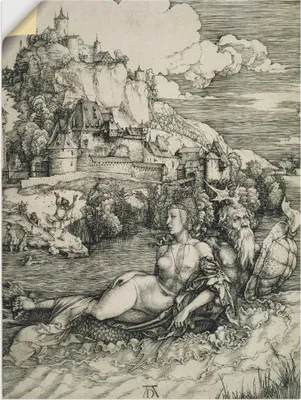 Produktbild von ARTland Wandbild, selbstklebend Das Meerwunder. Um 1498 Größe: 30x40 cm