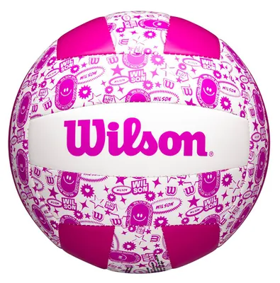 Image de Wilson Stamp Ballon de volley-ball Rosa Rosa Taille unique