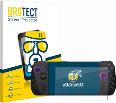Produktbild von BROTECT Schutzglas für ASUS ROG Ally X (2024) Schutzfolie Panzer Folie Glas Display Schutz klar