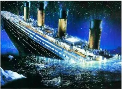 Obrázok produktu pre Diamantová mozaika - Titanic
