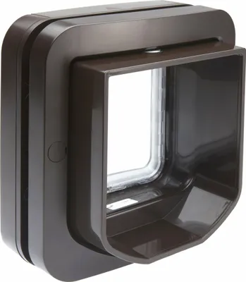 Image de Segula 70936 SUREFEED Mikrochip Katzenklappe braun