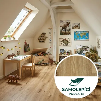 Obrázek produktu pro 3,62 m² Vinylová podlaha samolepící Canadian Design Canmore Peel & Stick