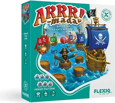 Obrázek produktu pro Asmodee Arrr-Mada, Stolní hra, Cestování/dobrodružství, 6 rok/roky, 15 min
