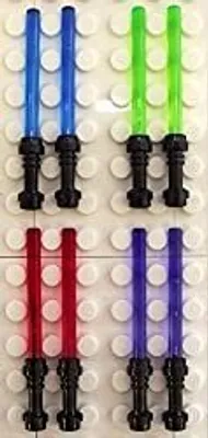 Produktbild von 8 LEGO Star Wars Lichtschwert LEGO Starwars Laserschwert LEGO Set Einzelteile
