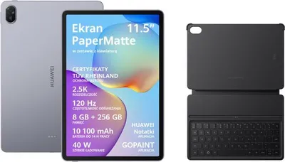 Obrázek produktu pro Huawei MatePad 11.5, 29,2 cm (11.5"), 2456 x 1600 px, 256 GB, 8 GB, HarmonyOS 4.3, Šedá