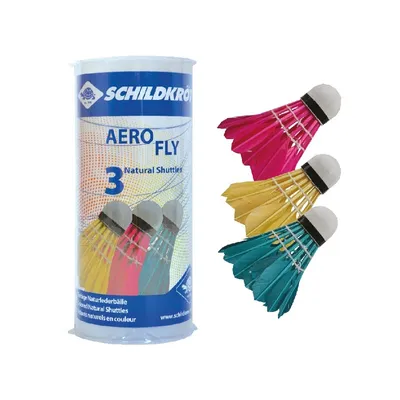 Obrázek produktu pro Badmintonové míčky SCHILDKROT Aero Fly 3ks