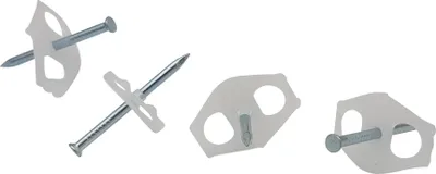 Produktbild von 10 Stück OBO Bettermann Nagel-Fix, Nagelscheibe Kabelhalter Kabelklammer 3,5x60mm 1996/60