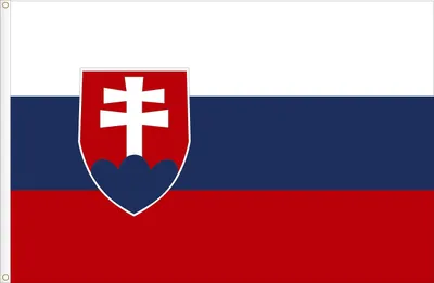 Slowakei-Flagge, 150 x 90 cm, Polyester, hochwertig