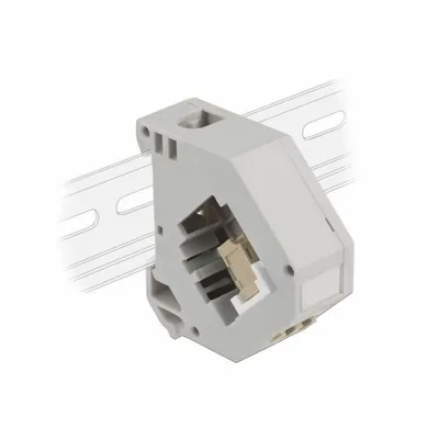 Produktbild von DELOCK Hutschienenadapter mit Keystone LC Duplex BU < Buchse