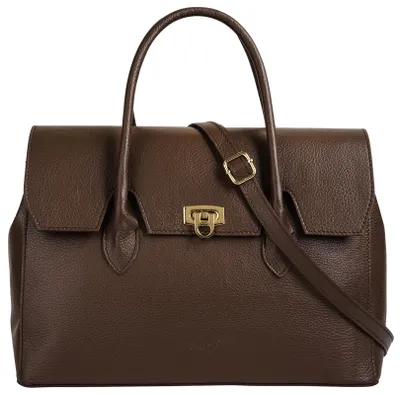 Produktbild von forty° Handtasche Lantora Damen dunkelbraun
