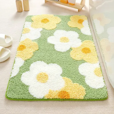Image de Tapis de bain extra doux et absorbant, 40 x 60 cm, antidérapant