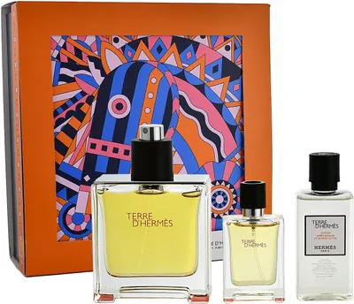 Zdjęcie produktu dla Hermes Terre D'hermès Edp 75Ml + Edp 12,5Ml + Asl 40Ml