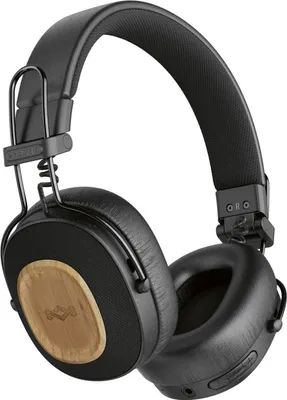Imagen del producto de House of Marley EM-JH135-RA, inalámbricos, para llamadas/música, auriculares con micrófono, color , con detalles de madera
