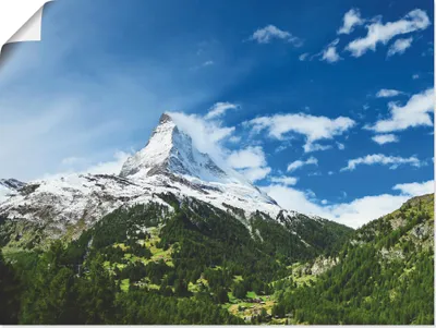 Produktbild von ARTland Poster Matterhorn Größe: 60x45 cm