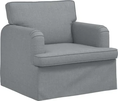 Obrázok produktu pre vidaXL Pohovka Svetlosivá 84 x 80 x 85 cm Látková