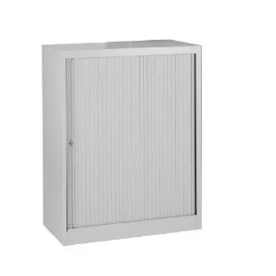 Produktbild von Rollladenschrank, BxTxH 800x430x695 mm, 1 Boden, 1,5 OH, lichtgrau