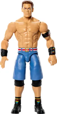 Produktbild von WWE John Cena-Actionfigur, Main Event-Serie #165, ca. 15 cm große Sammelfigur, beweglich, 6 Jahr(e), Mehrfarbig, Kunststoff