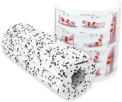 Produktbild von Faszienrolle, 32 cm - aus EPP-Material - mit Massagewellen - zur Muskelentspannung