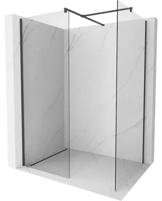 Obrázek produktu pro Mexen Kioto sprchová stěna Walk-in 120 x 90 cm, transparentní, černá - 800-120-202-70-00-090