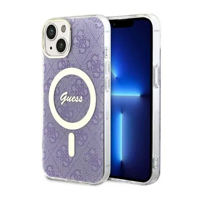 Produktbild von Guess Guhmp14Sh4Stu Fall für Iphone 14 Lila/Lila Hardcase 4G Magsafe