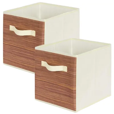 Produktbild von Solidchoice – Faltbare Aufbewahrungsboxen aus Stoff für Ordnung