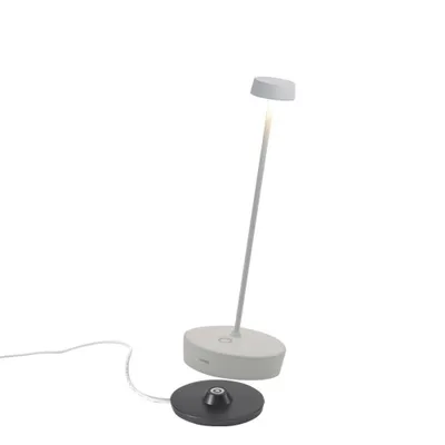 Obrázek produktu pro Stolní lampa Zafferano Swap Pro LED, dobíjecí a stmívatelná, bílá, 2200-2700-3000K, maximální výkon 9 hodin.