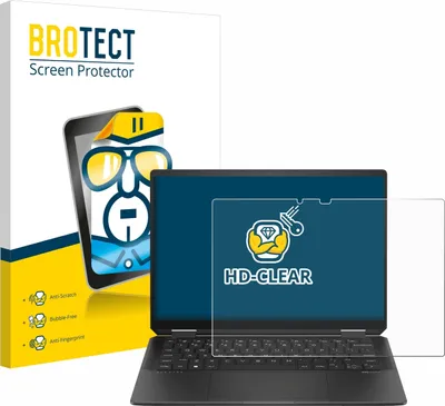 Produktbild von Für HP Spectre x360 (14-e) 2024 Schutzfolie BROTECT Displayschutz Display Schutz Folie Klar Transparent