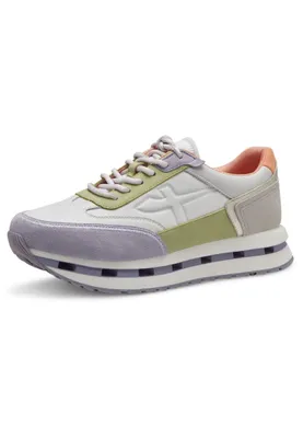 Produktbild von Sneaker - Lila Combi Leder/Textil : Normal : 38 Weite: Normal Größe: 38