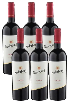 Immagine prodotto di Nederburg Shiraz vino rosso secco del Sudafrica 750ml confezione da 6 pz