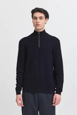 Produktbild von Casual Friday CFNOAR Herren Strickpullover Troyer Grobstrick Pullover 100% Baumwolle regular fit