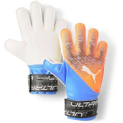 Produktbild von PUMA ULTRA Protect 3 RC Torwarthandschuhe mit Fingerschutz Kinder 05 - ultra orange/blue glimmer 6