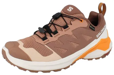 Produktbild von SALOMON X Adventure GTX Damen Laufschuhe braun Textil - Größe: UK 7,5