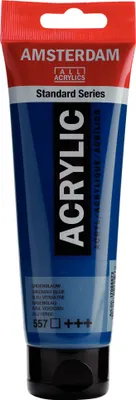 Produktbild von Amsterdam 17095572, Blau, Acrylfarbe, Flüssigkeit + Gel, 120 ml