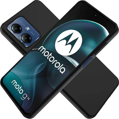 Obrázok produktu pre Silikó puzdro na mobilný telefón Motorola Moto G14, čierne,